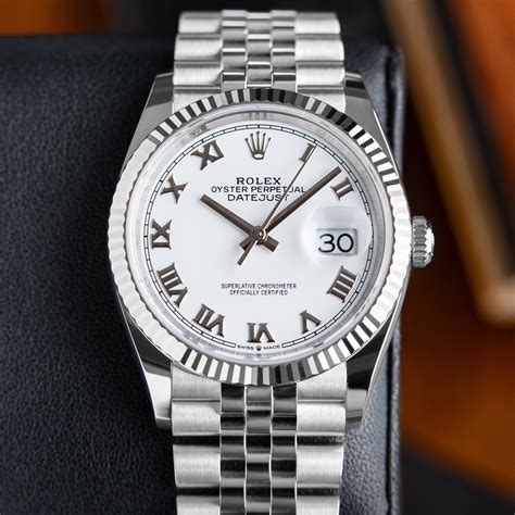 rolex datejust white gold price.